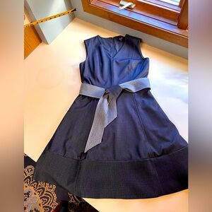 Alex Marie size 10 women’s LBD black fit and flare dress